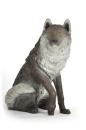 60198 FB Sitzender Wolf